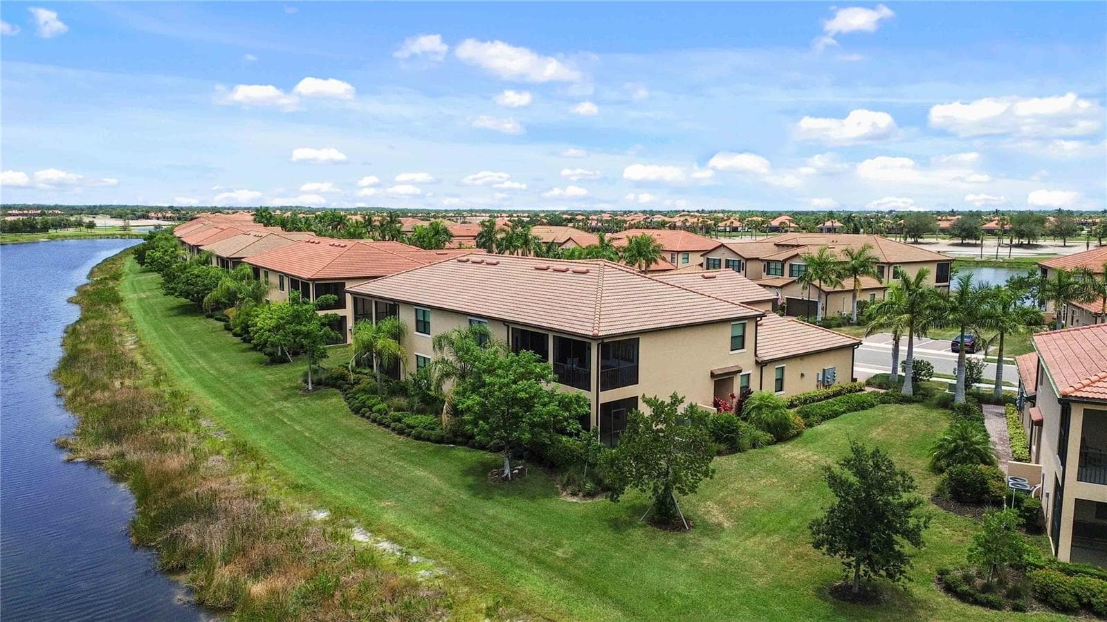 The water view from the lanai - 10821 TARFLOWER DR #202, VENICE