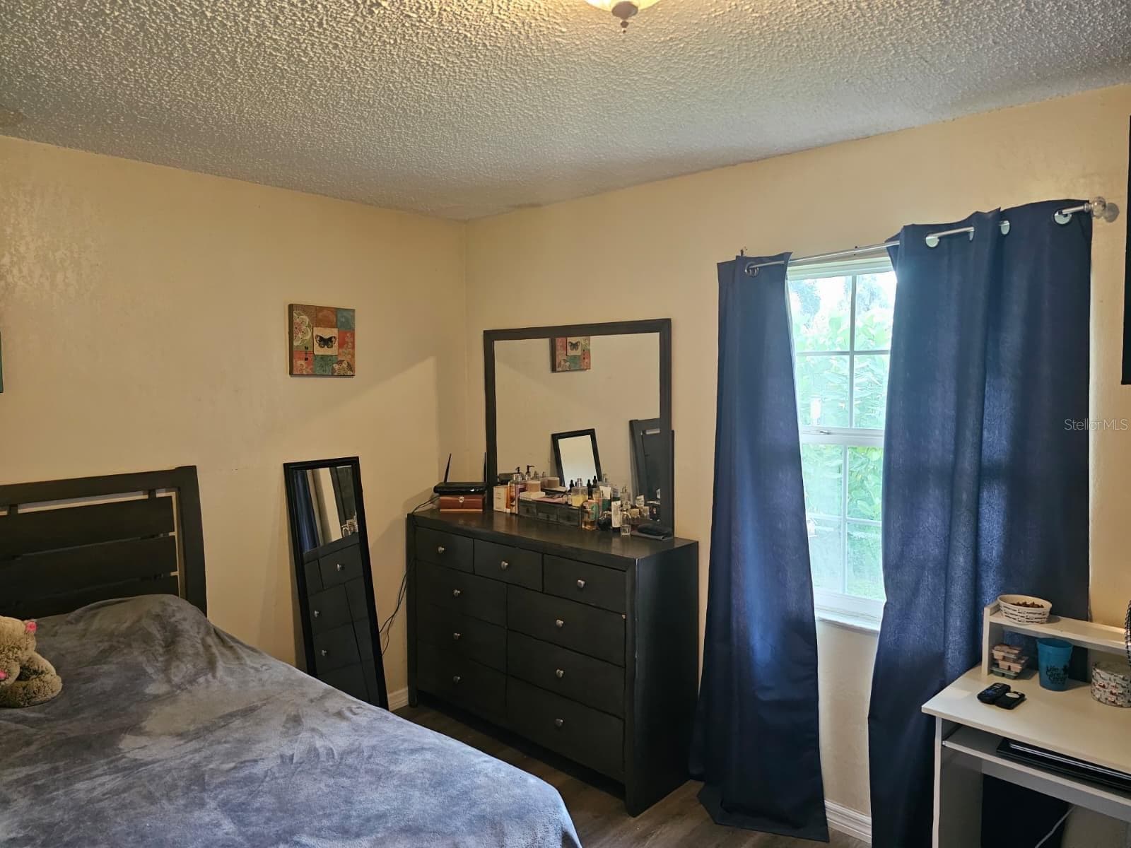 primary bedroom with showing front of the house wiindow - 5203 SE 114TH ST, BELLEVIEW