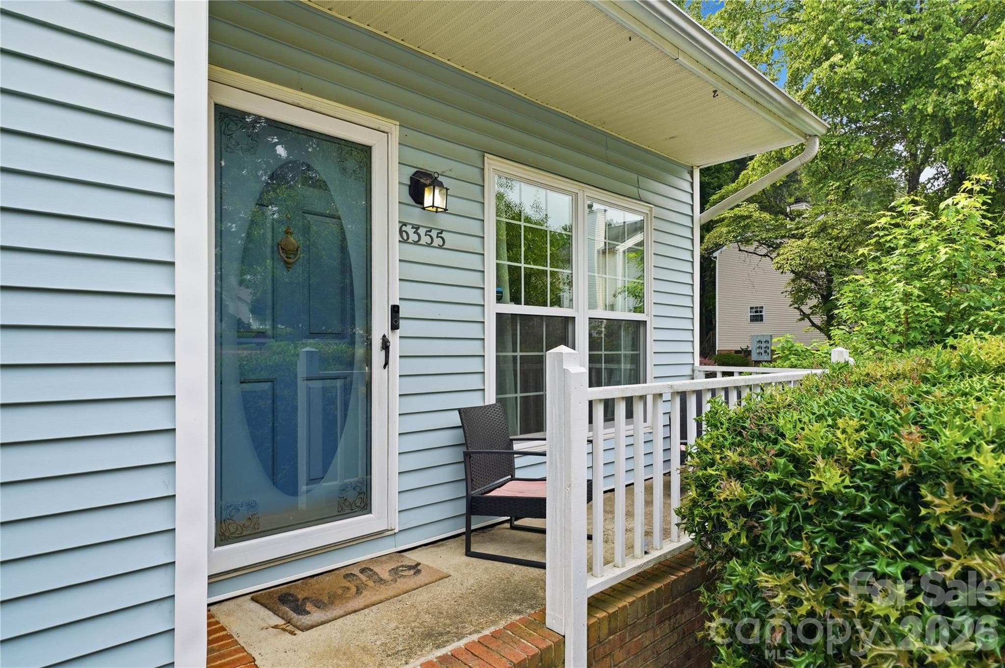 Front porch to enjoy you morning coffee - 6355 Windsor Gate Lane, Charlotte