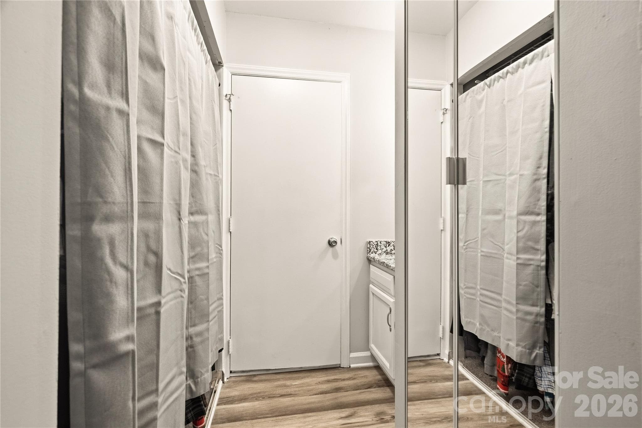 Secondary bathroom and double closets - 6355 Windsor Gate Lane, Charlotte