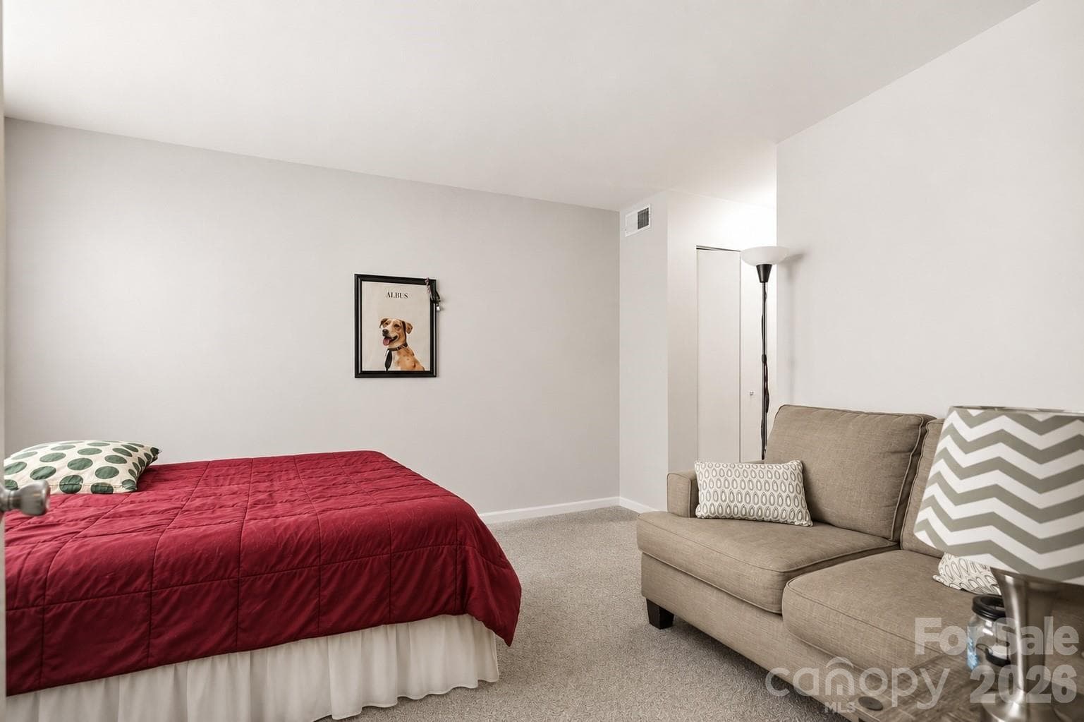 Another view of the secondary bedroom - 6355 Windsor Gate Lane, Charlotte