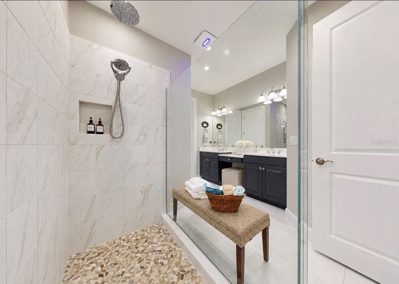 Primary Shower/Bathroom - 10505 WICKER PARK PL, PALMETTO