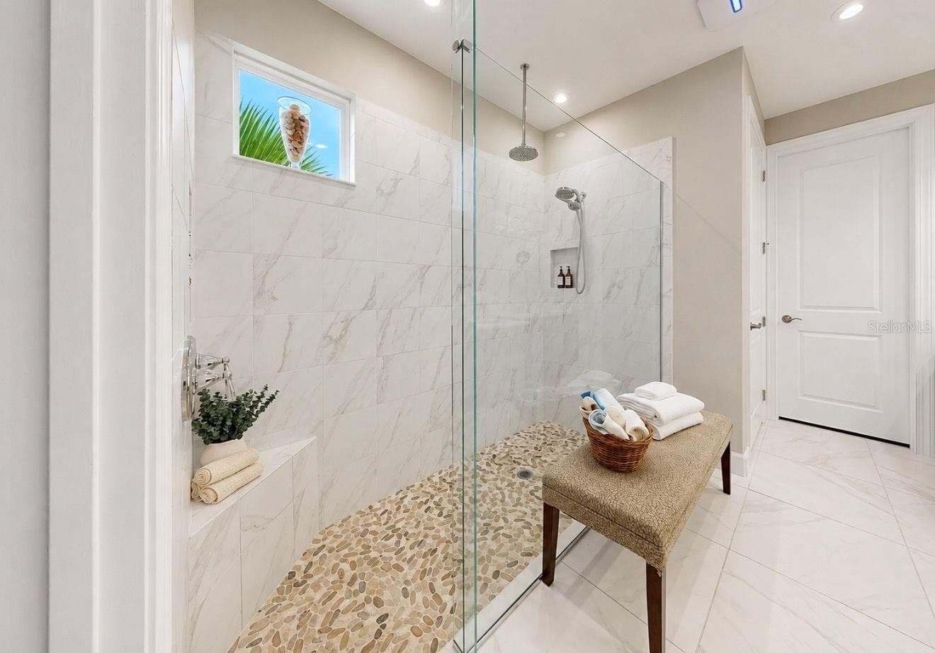Primary Shower - 10505 WICKER PARK PL, PALMETTO