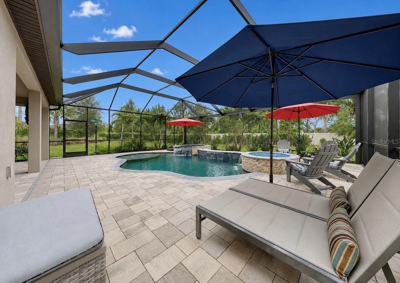 Pool, Fire pit, Spa - 10505 WICKER PARK PL, PALMETTO