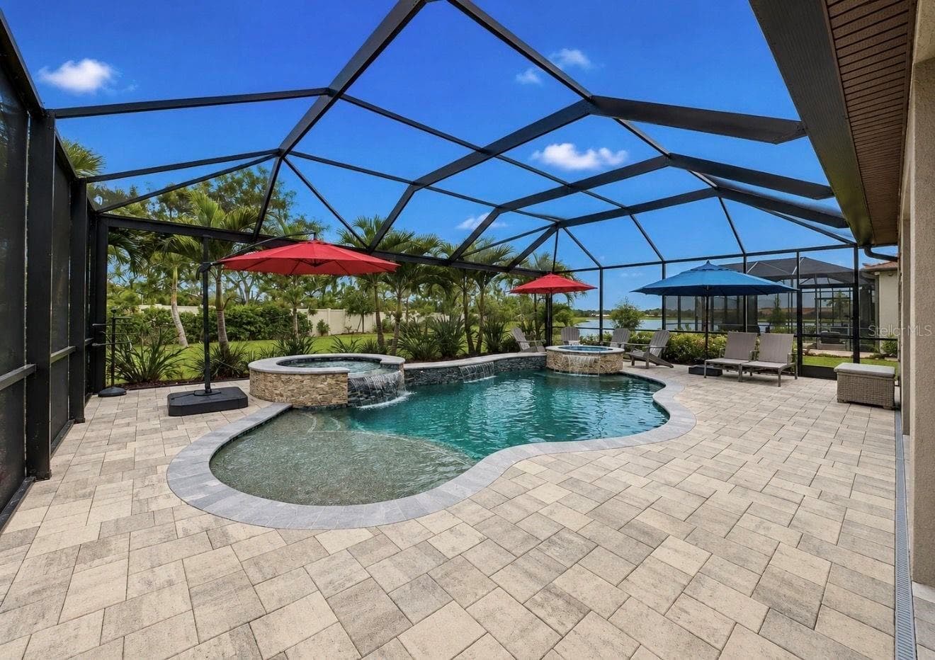 Pool, Fire pit, Spa - 10505 WICKER PARK PL, PALMETTO