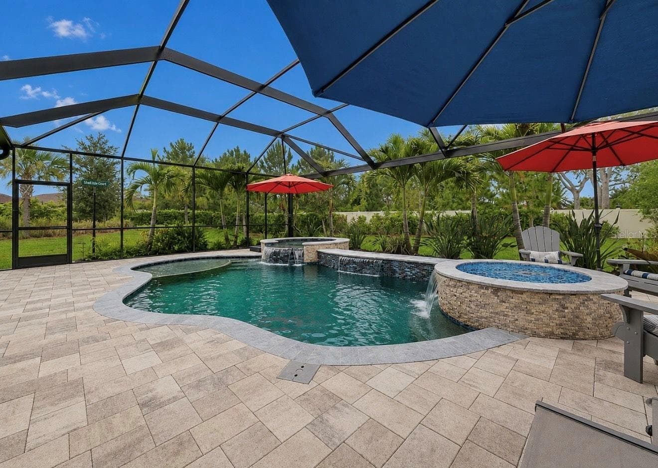 Pool, Fire pit, Spa - 10505 WICKER PARK PL, PALMETTO
