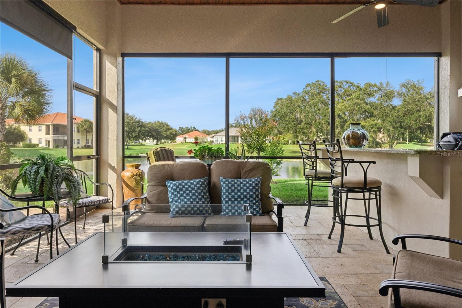 Majestic views and plenty of room for entertainment. - 9219 SAN JOSE BLVD, HOWEY IN THE HILLS