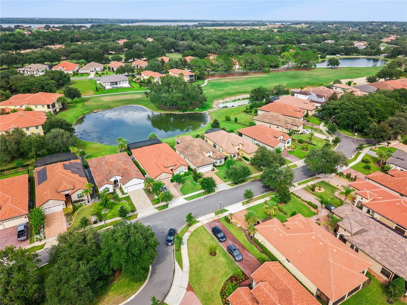 Amazing ariel view - 9219 SAN JOSE BLVD, HOWEY IN THE HILLS