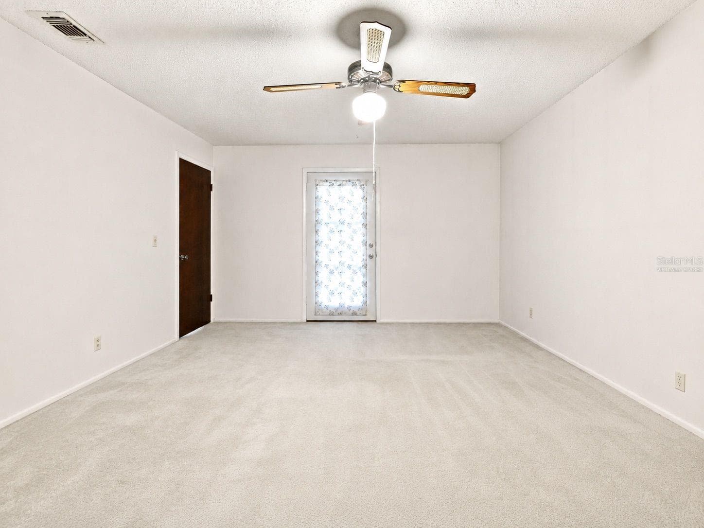 Virtually staged Master bedroom - 1418 CATALINA BLVD, DELTONA