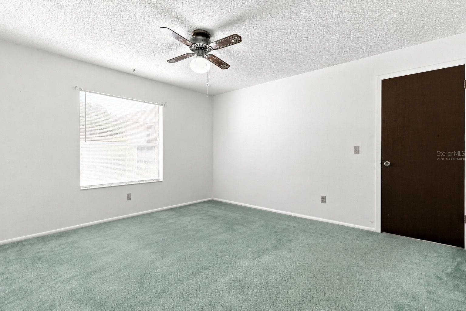 Virtually staged bedroom - 1418 CATALINA BLVD, DELTONA