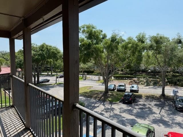 OVERLOOKING FROM THE BALCONY - 224 AFTON SQ #8-301, ALTAMONTE SPRINGS
