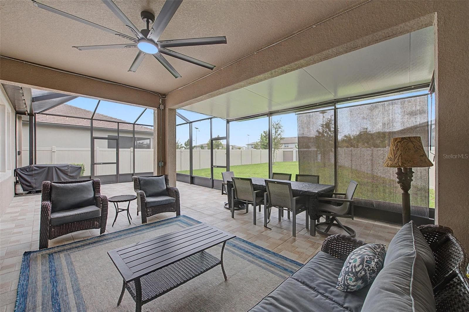 Extended Lanai with oversized fan - 10460 GABLE DIG LOOP, SAN ANTONIO