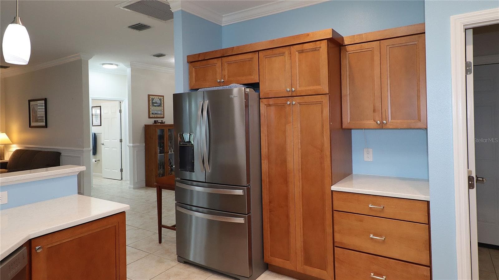 steps from the custom kitchen... - 2293 NW 58TH TER, OCALA