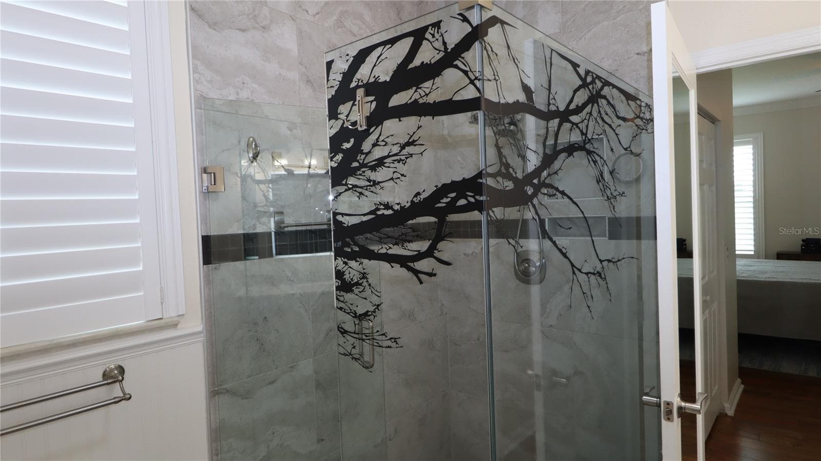 stunning walk in shower... - 2293 NW 58TH TER, OCALA