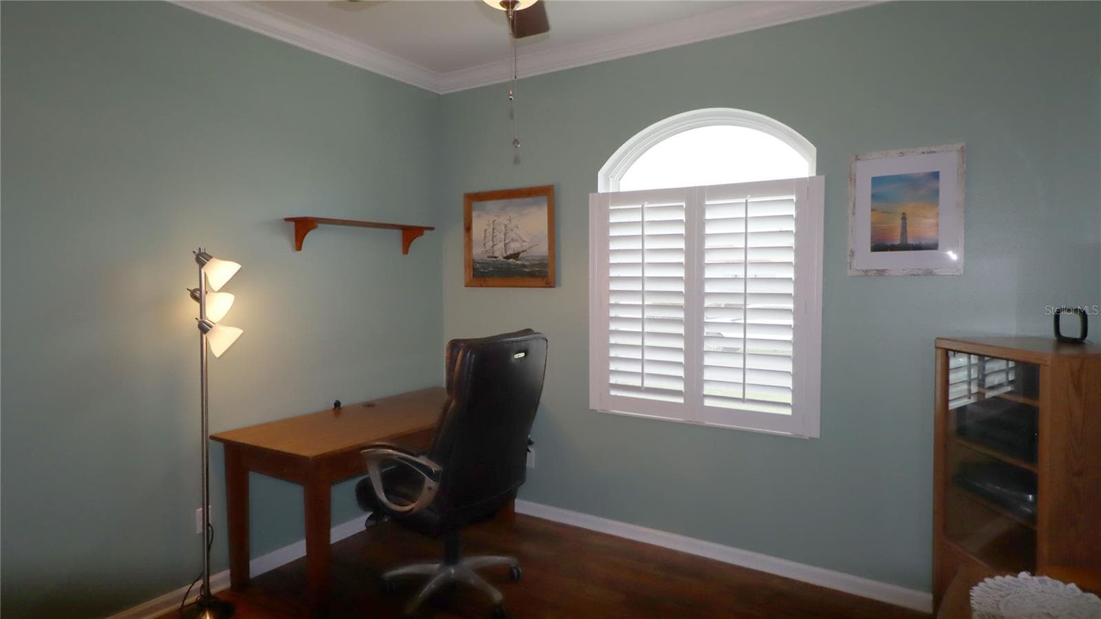 ceiling fan & great natural light... - 2293 NW 58TH TER, OCALA