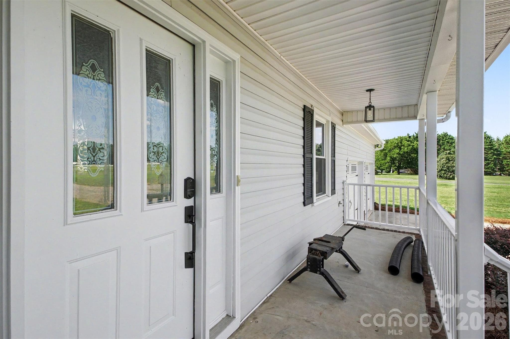 Rocking chair front porch - 8379 Harvell Road, Stanfield
