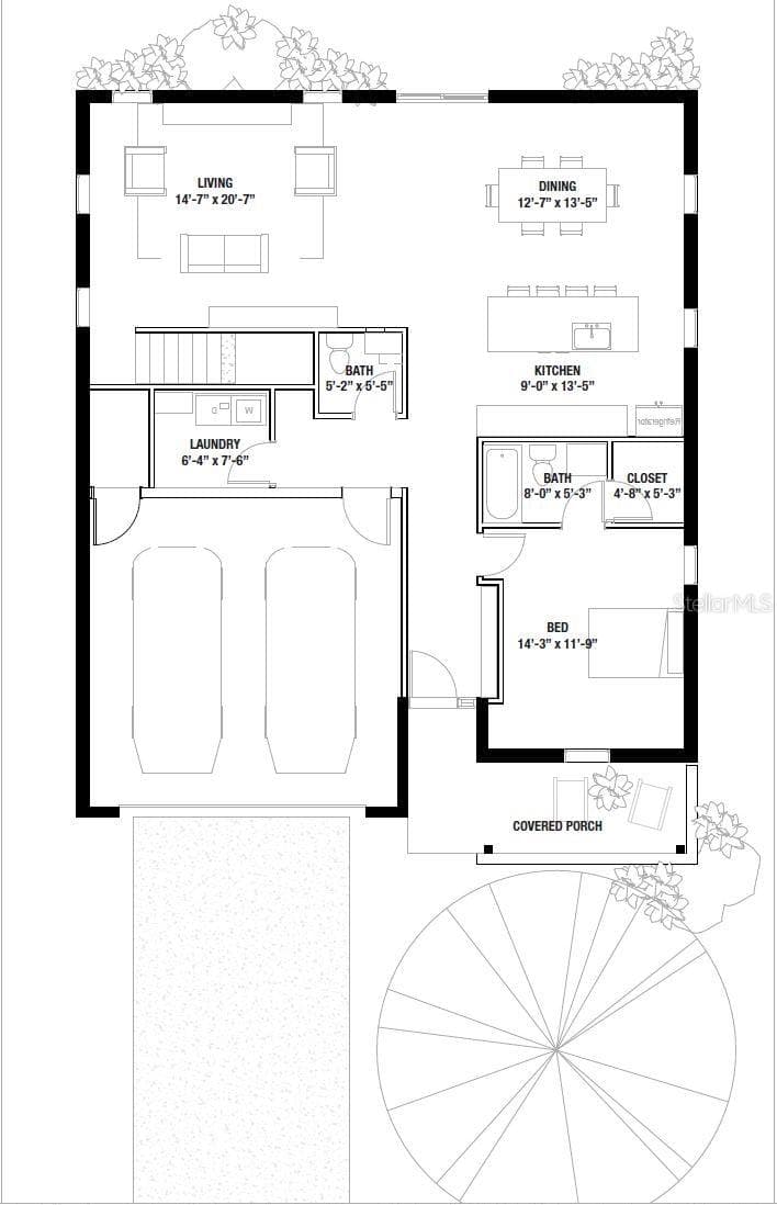 Single Family Residence at 423 SKYFIELD CT, LADY LAKE, photo 42 of 44