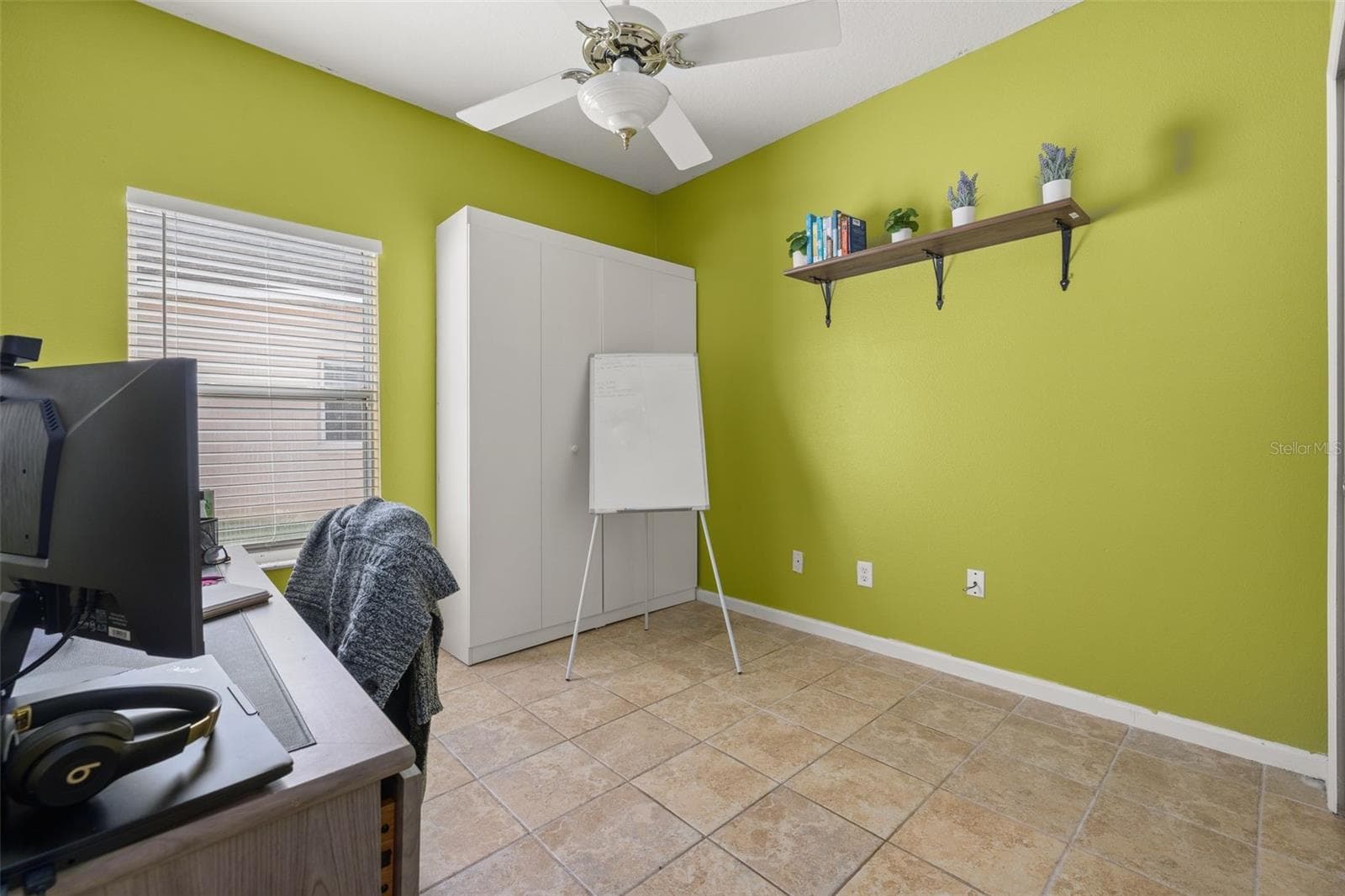 Downstairs Bedroom being used as an office - 1404 SWAINSON CT, ORLANDO