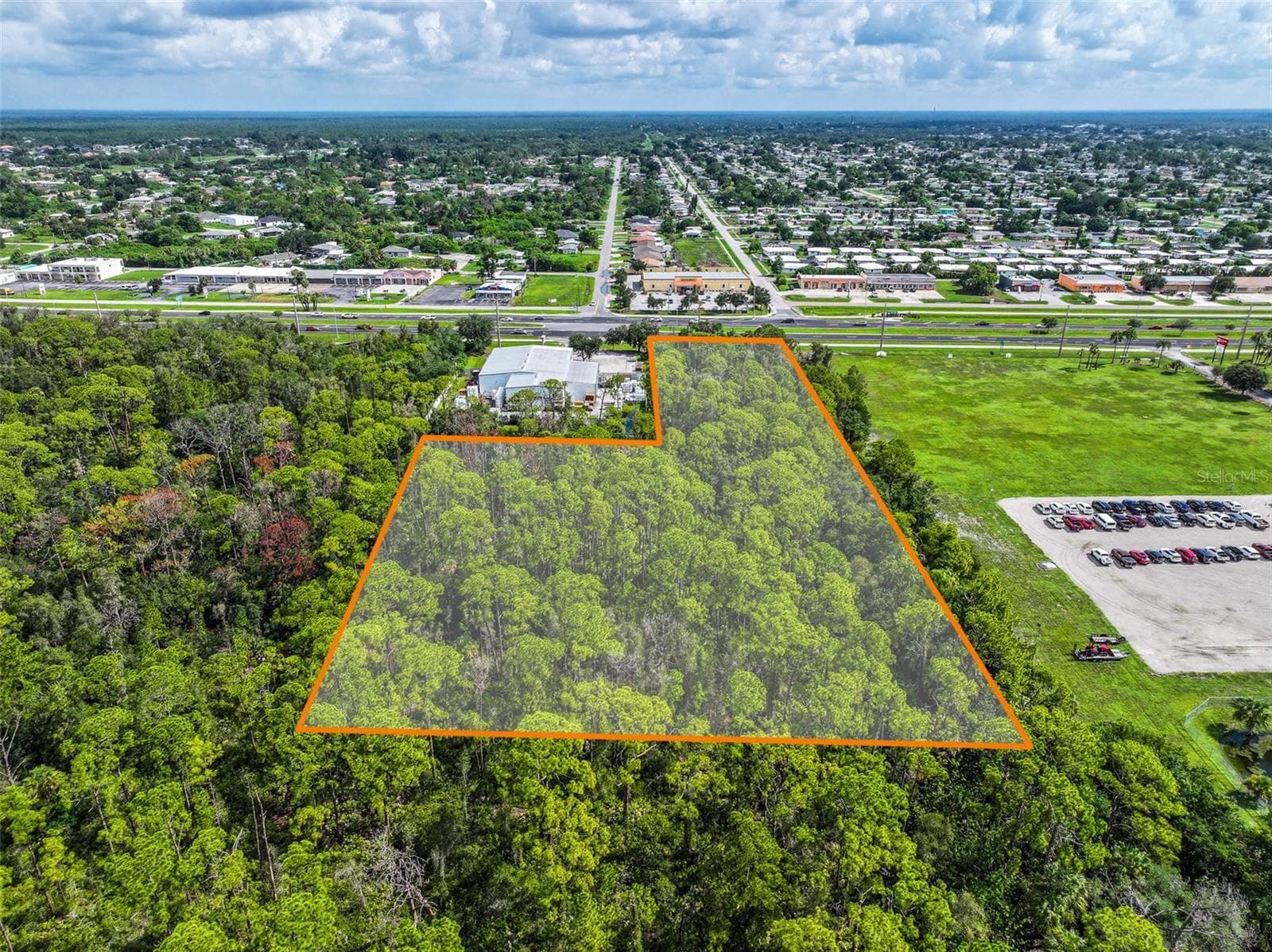 Land at 12986 TAMIAMI TRL S, NORTH PORT, photo 2 of 6