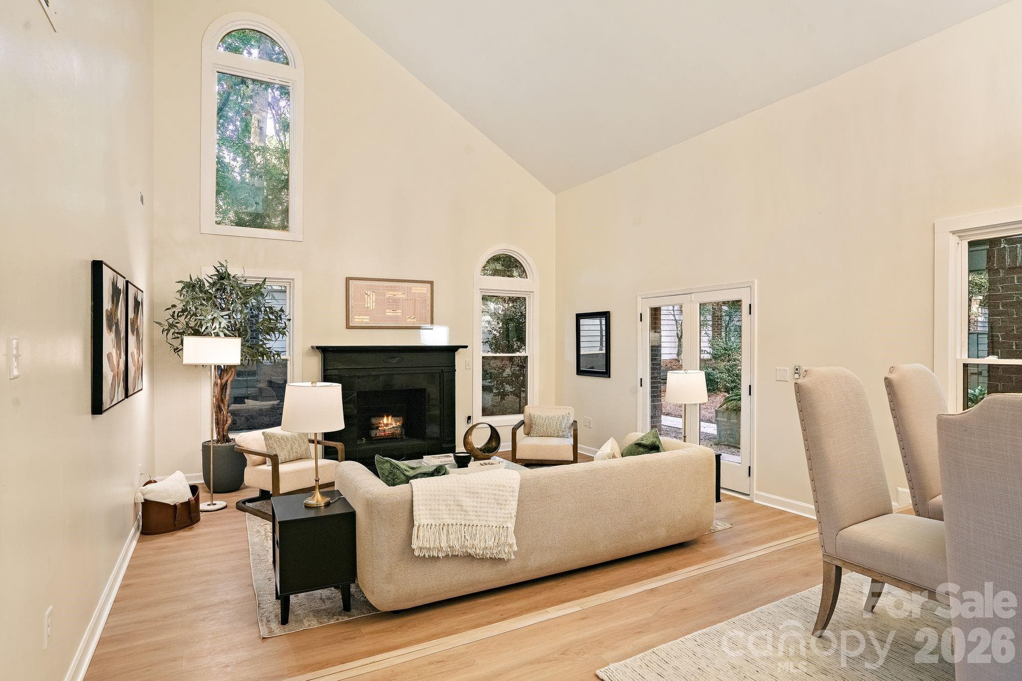Grand Two Story Gathering Room - 6301 Saddlebrook Court, Charlotte