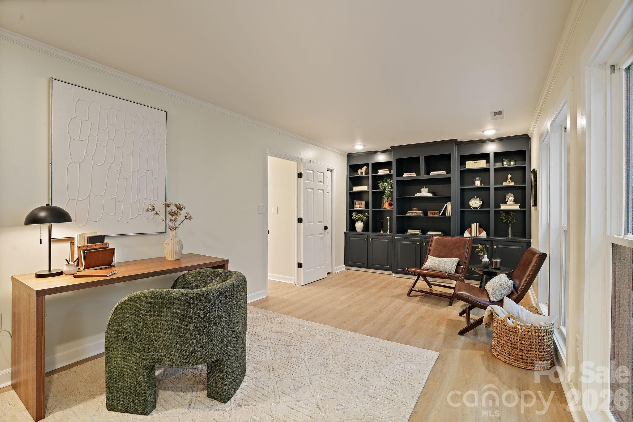 Custom Built-In Features - 6301 Saddlebrook Court, Charlotte