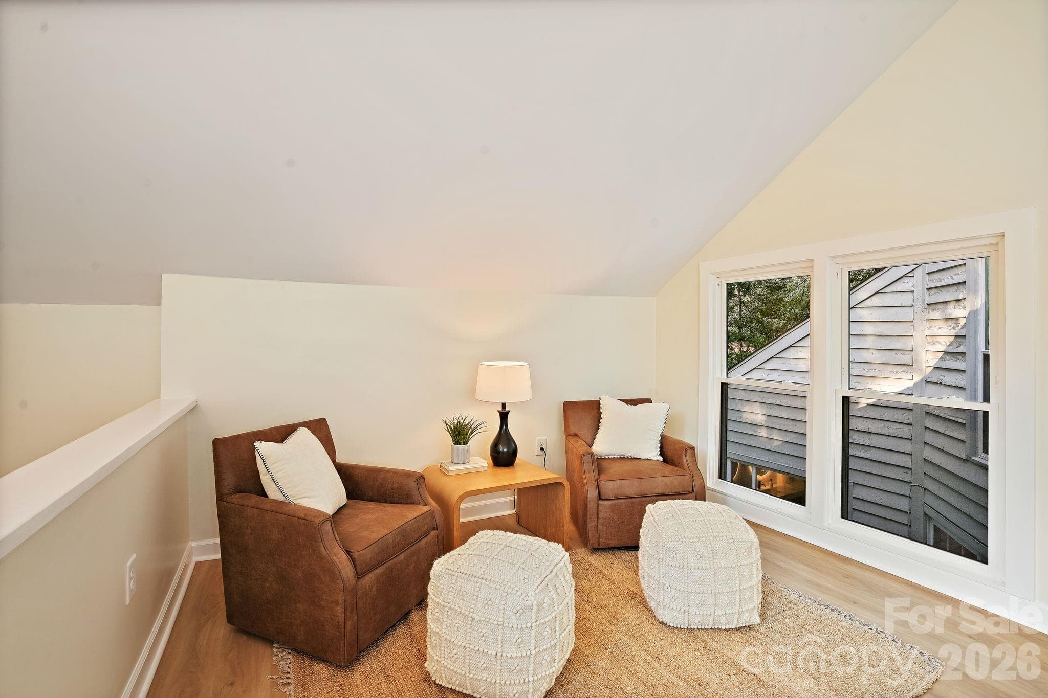 Seating/Reading Area Upstairs - 6301 Saddlebrook Court, Charlotte