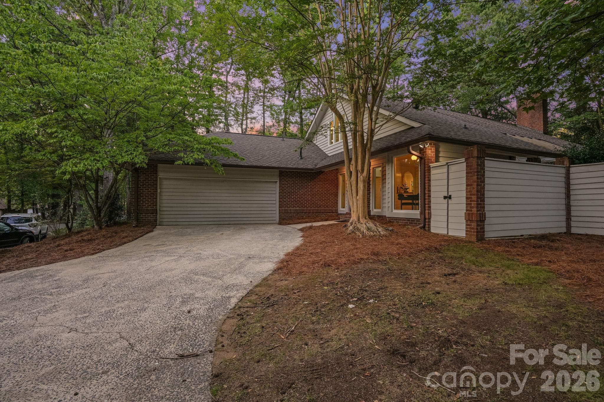 Attached Two Car Garage - 6301 Saddlebrook Court, Charlotte