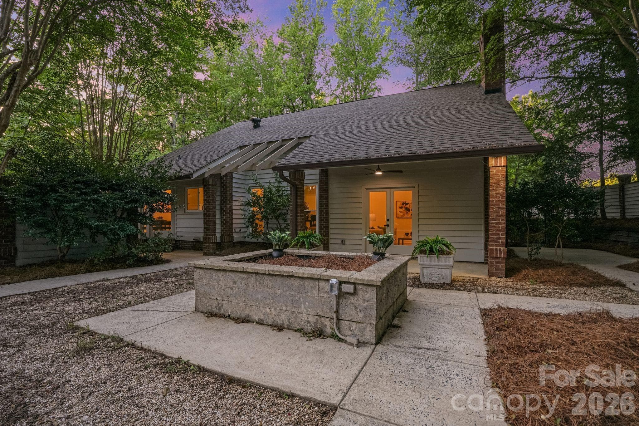 Courtyard Side Yard - 6301 Saddlebrook Court, Charlotte