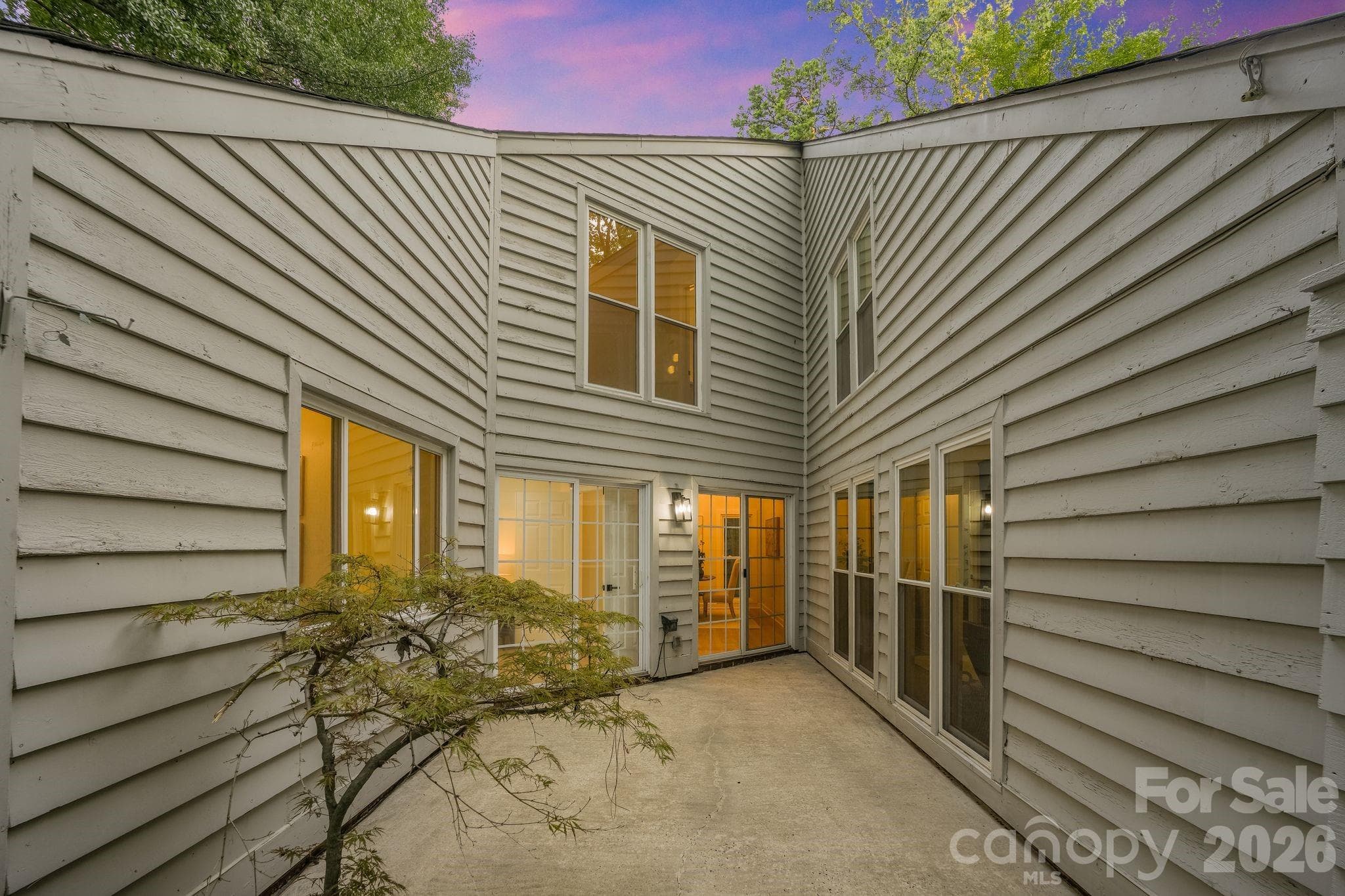Atrium Courtyard - 6301 Saddlebrook Court, Charlotte