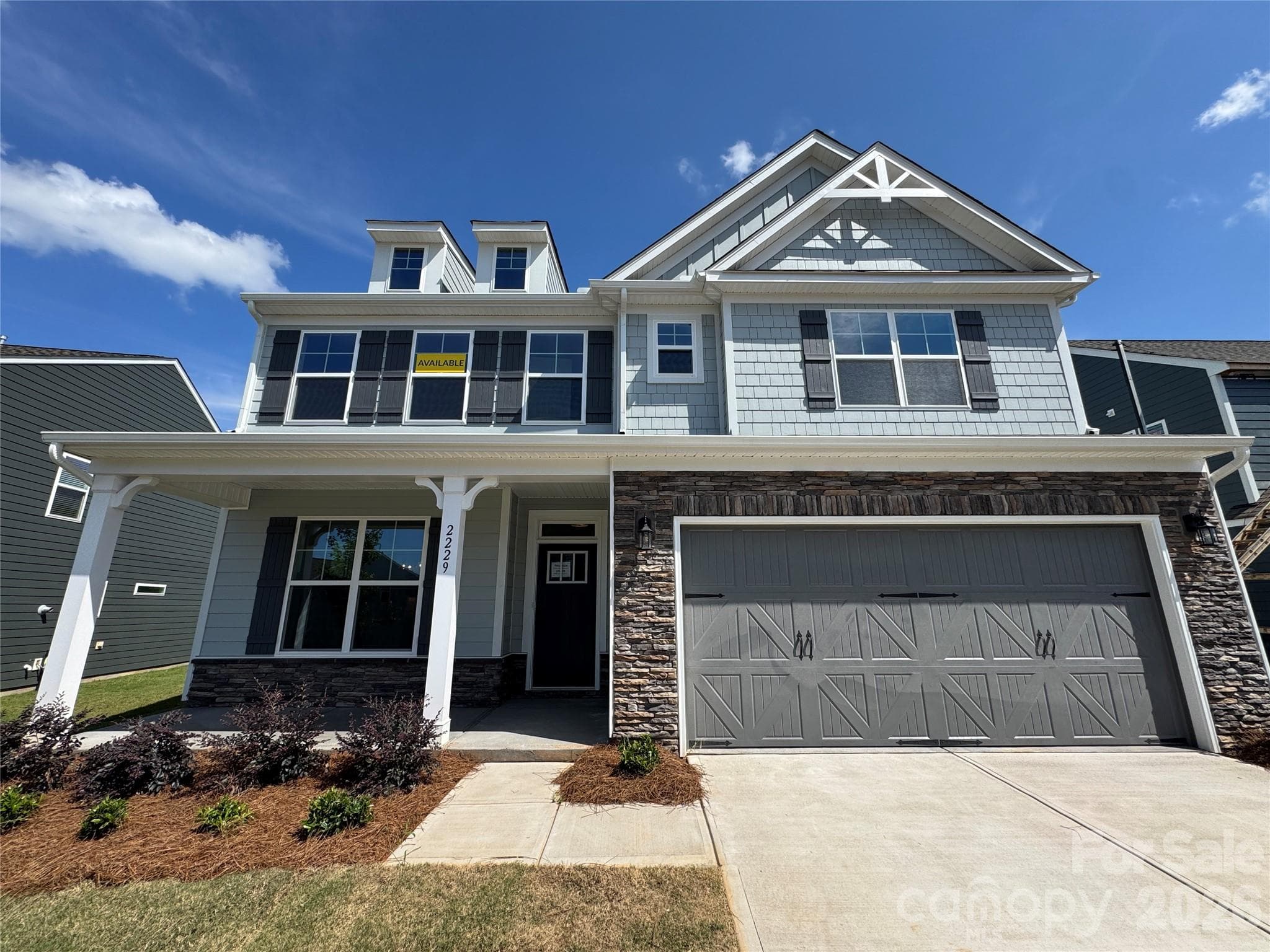 Homesite 587 features a Davidson F floorplan - 2229 Tabor Road, Sherrills Ford