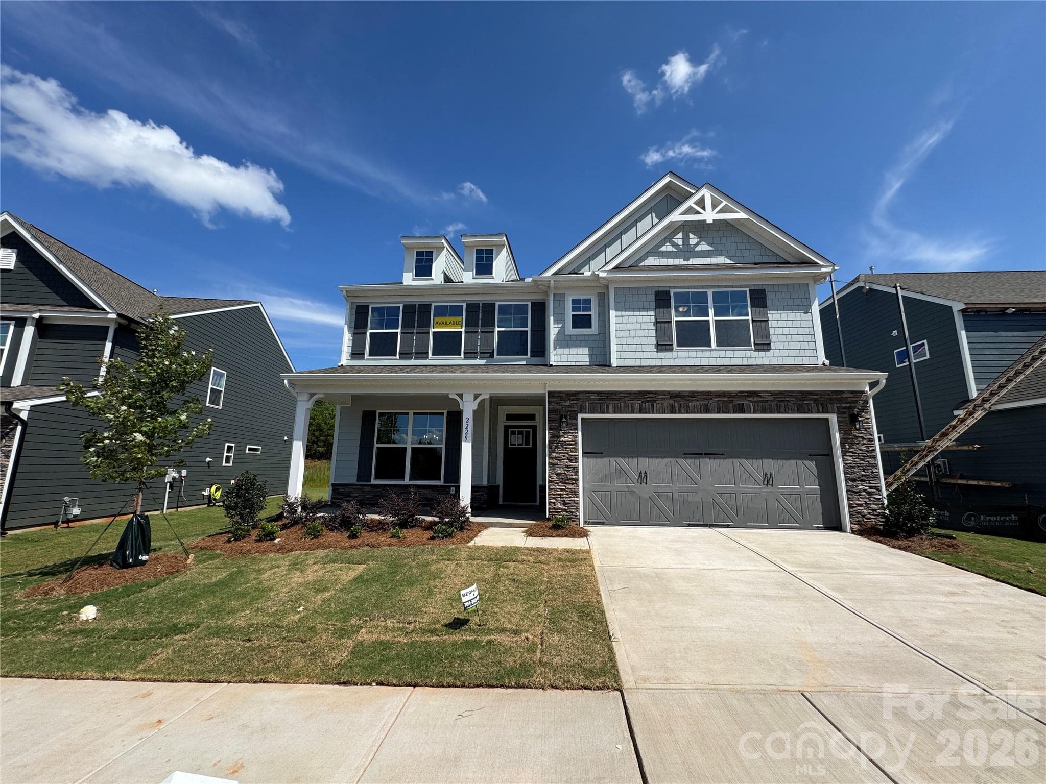 Homesite 587 features a Davidson F floorplan - 2229 Tabor Road, Sherrills Ford