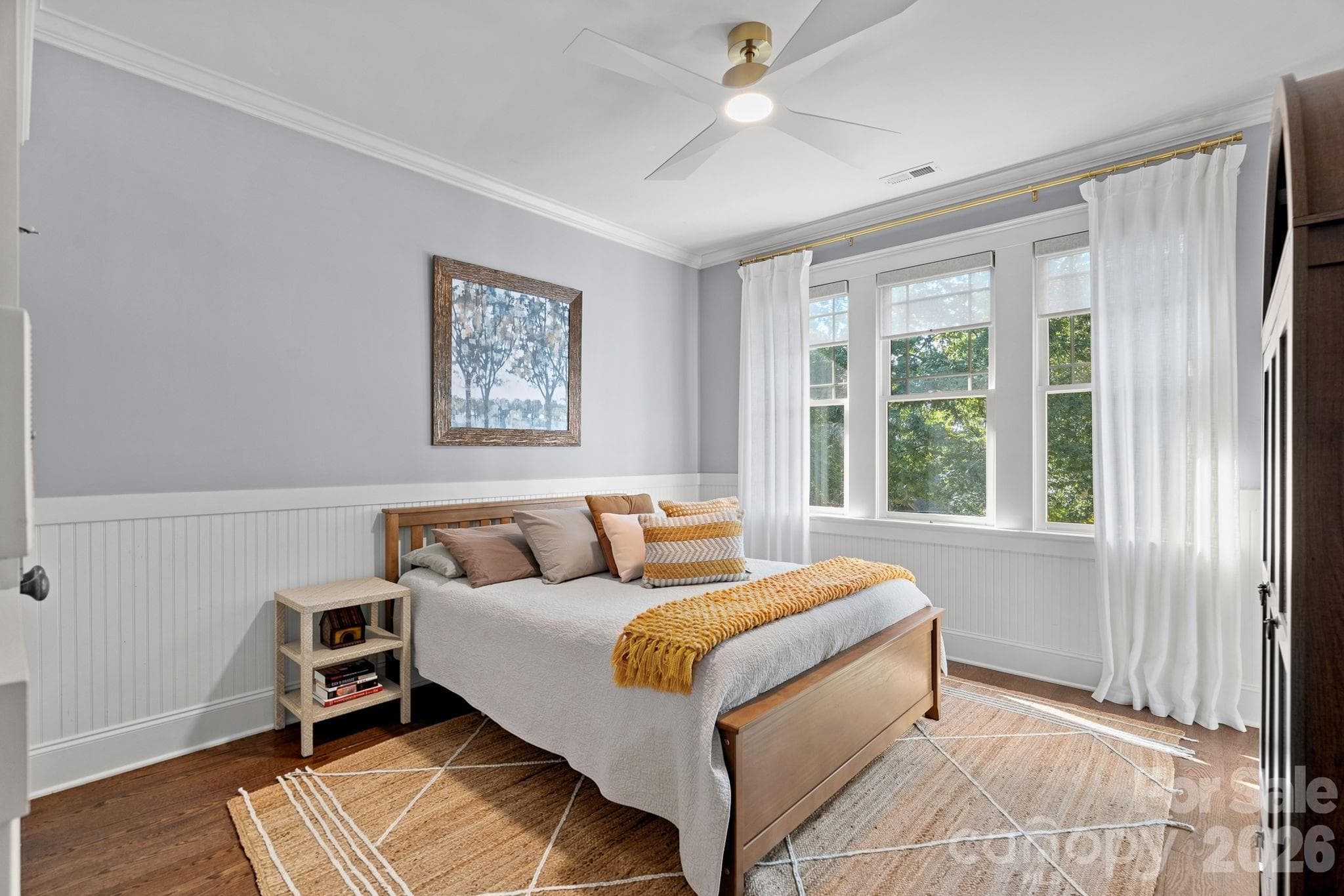 Bedroom 2 with access to Balcony - 157 Dedham Loop, Mooresville