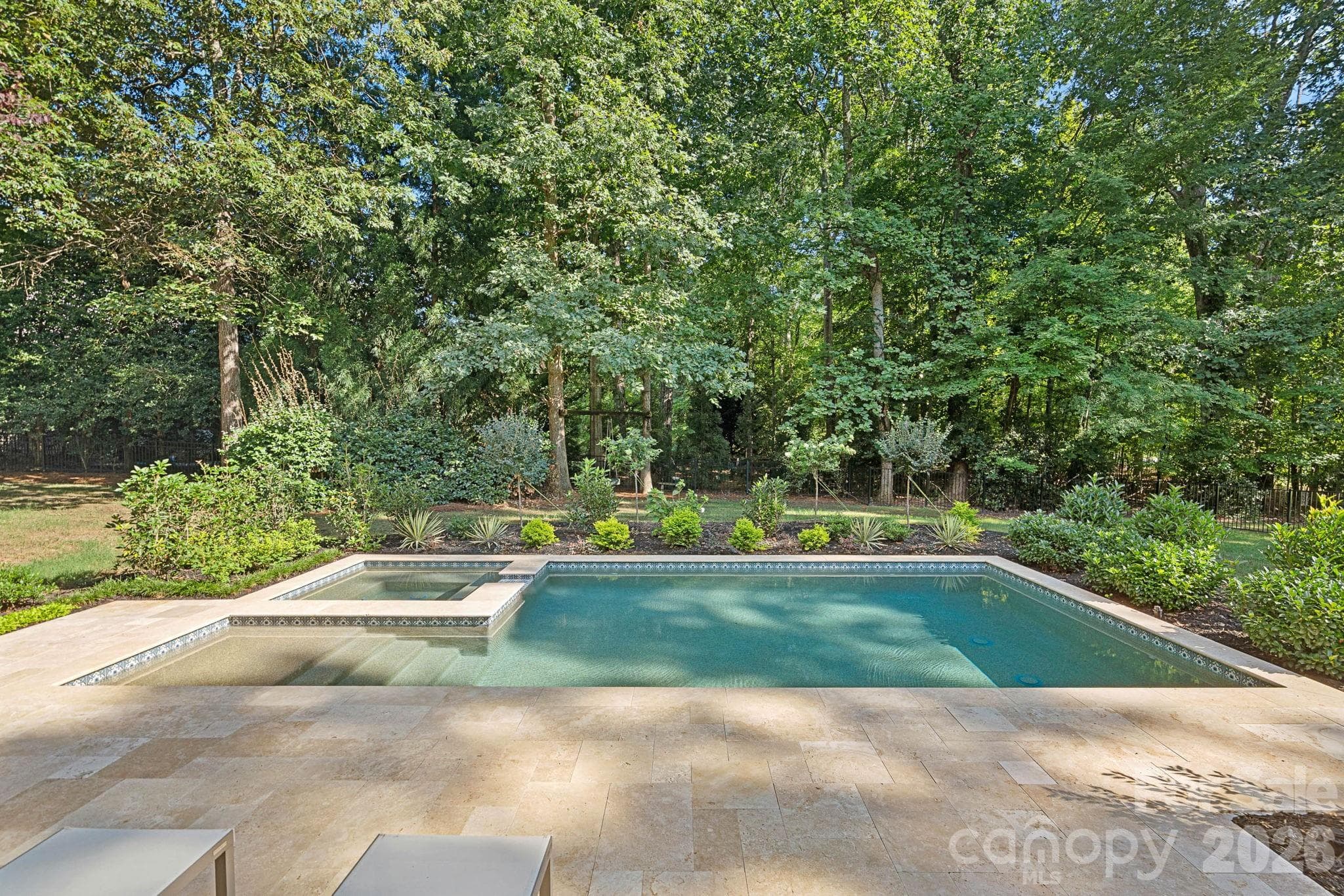 Private backyard - 157 Dedham Loop, Mooresville