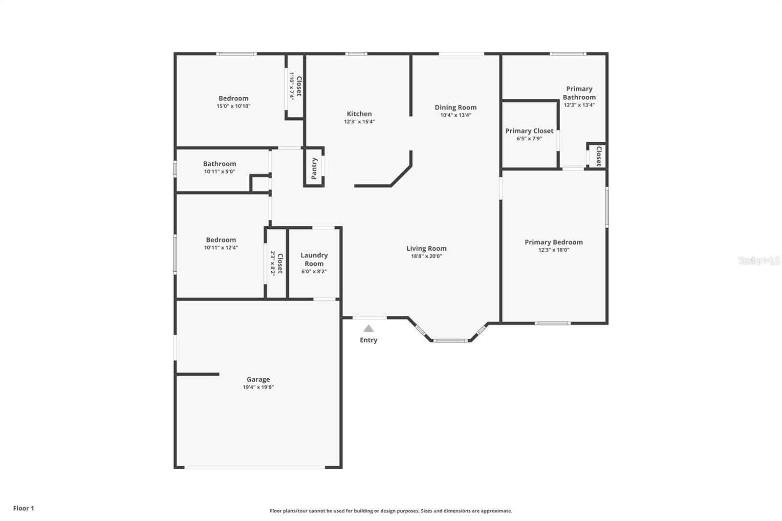 Floorplan - 10154 SPRING HILL DR, SPRING HILL