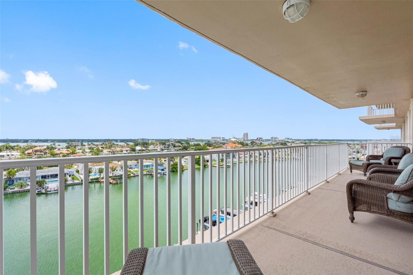 Largest Balcony in the building - 223 ISLAND WAY #7F, CLEARWATER BEACH