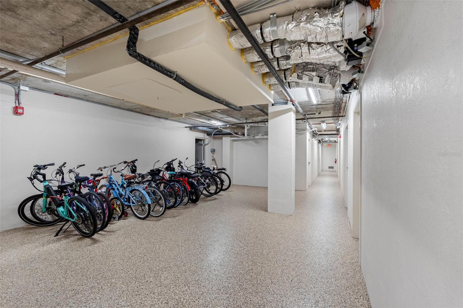 Inside/conditioned bike storage - 223 ISLAND WAY #7F, CLEARWATER BEACH