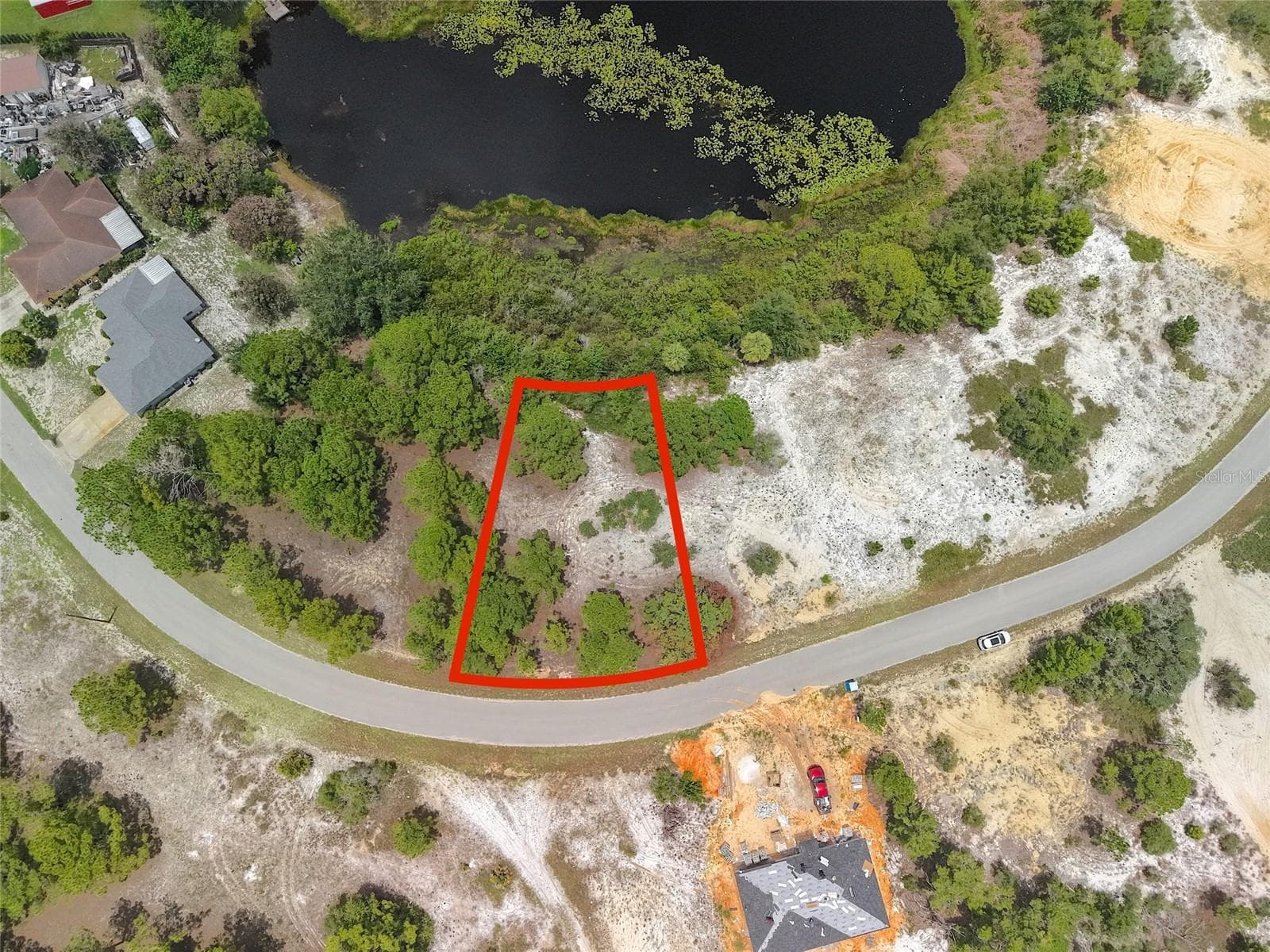 Check out this vacant lot on Lake Tina. - 659 LAKE TINA DR, LAKE PLACID