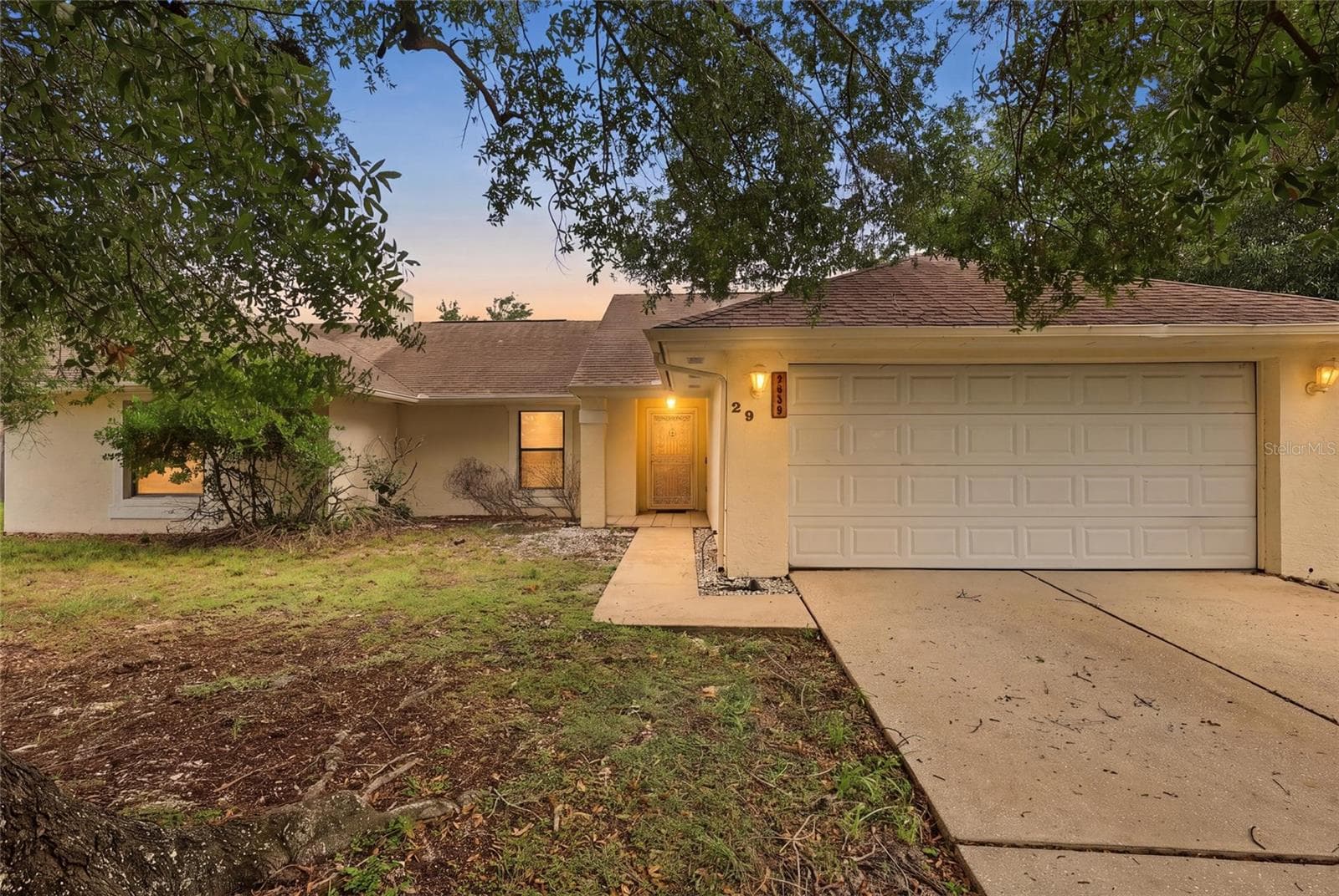Twilight Front Exterior - 2939 DANFORTH DR, ORLANDO