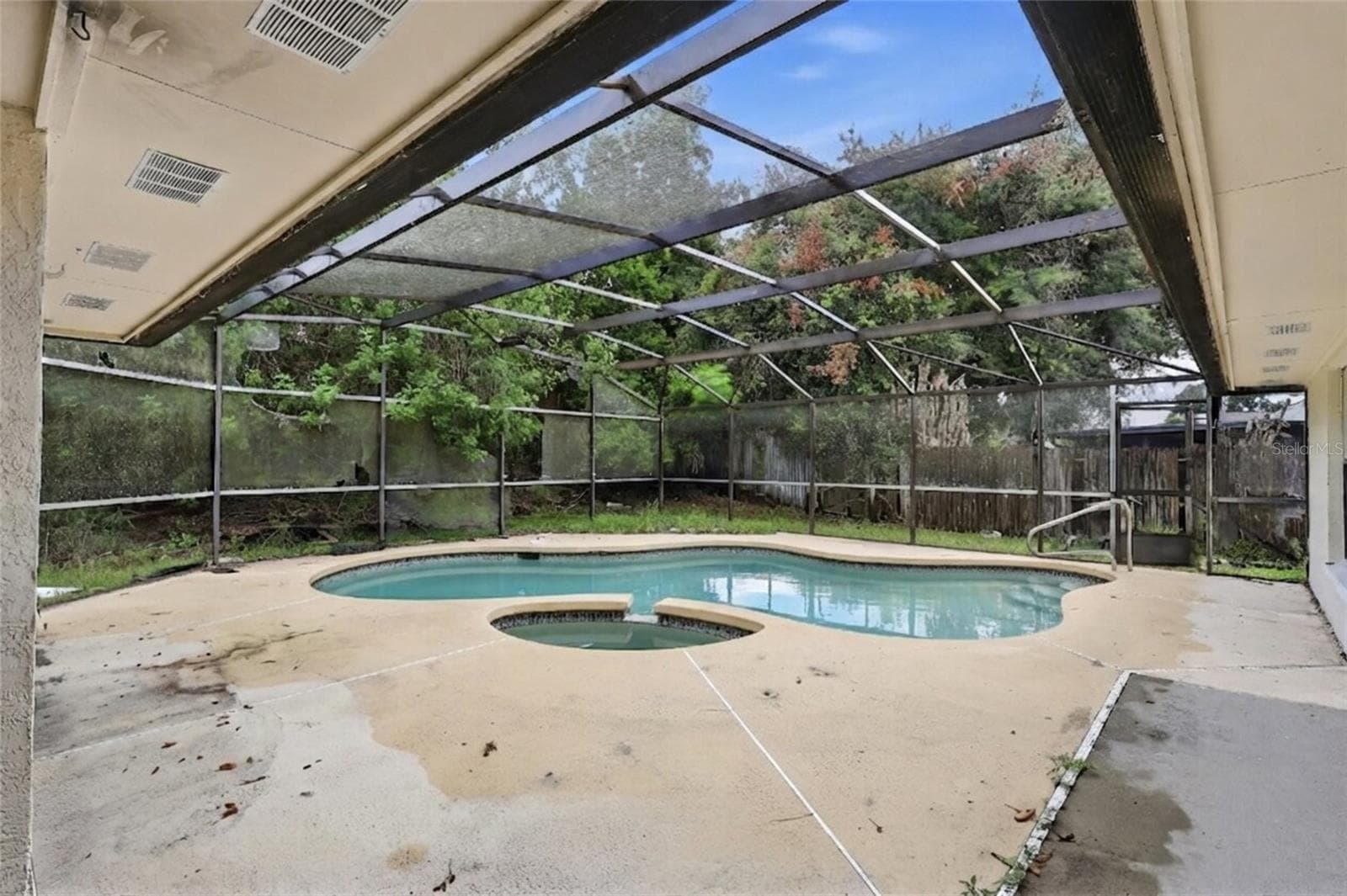 Screened Pool & Spa - 2939 DANFORTH DR, ORLANDO