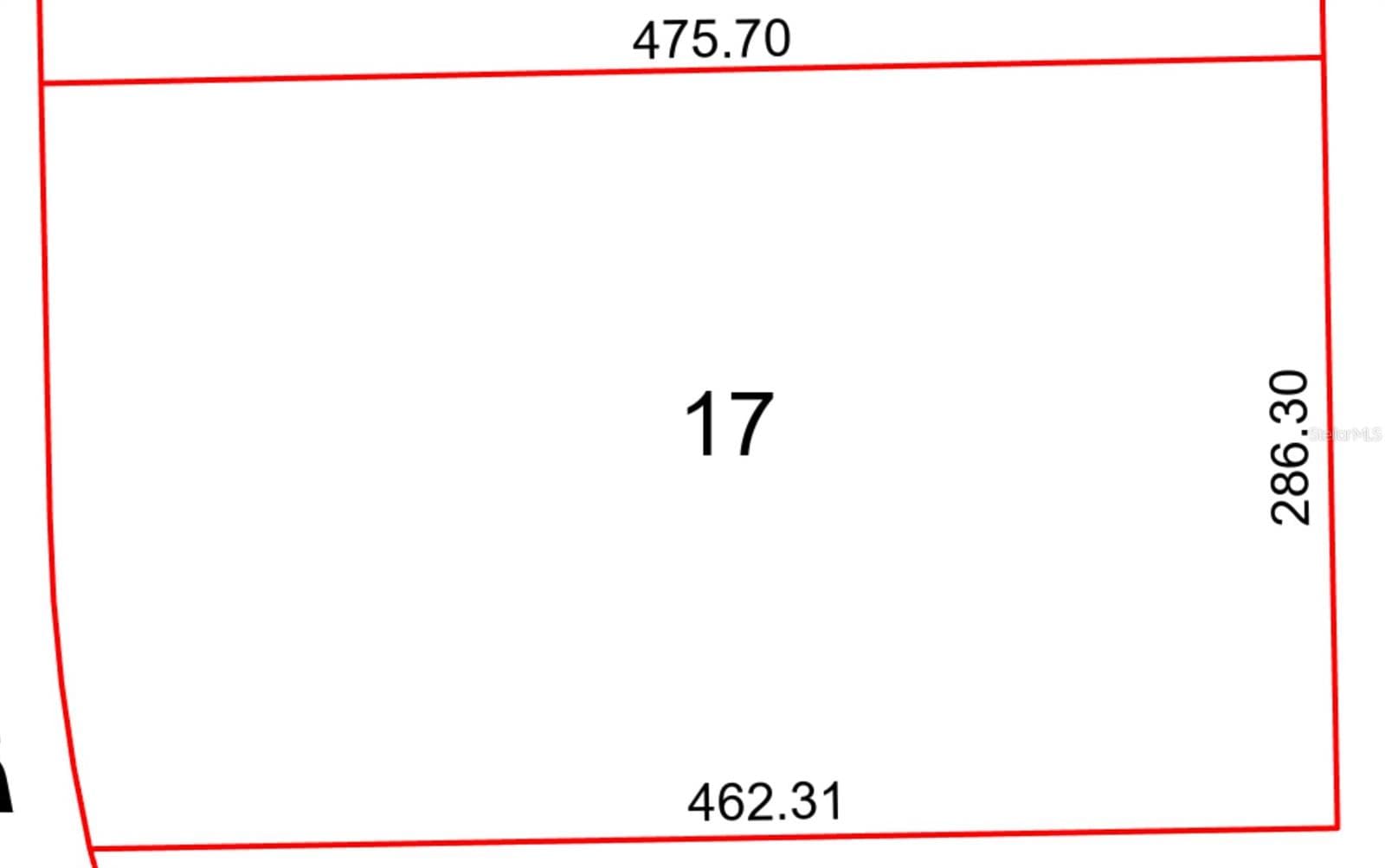 Lot 17 Dimensions - 2375 NW 150TH BLVD, NEWBERRY