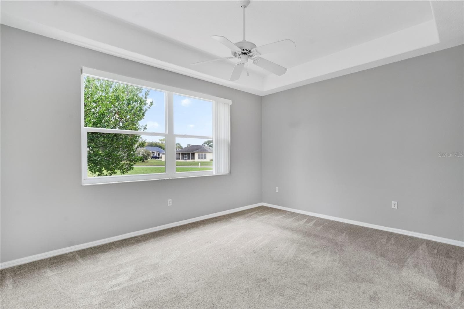 primary bedroom/water VIEW - 9257 BONNIE COVE DR, WEEKI WACHEE