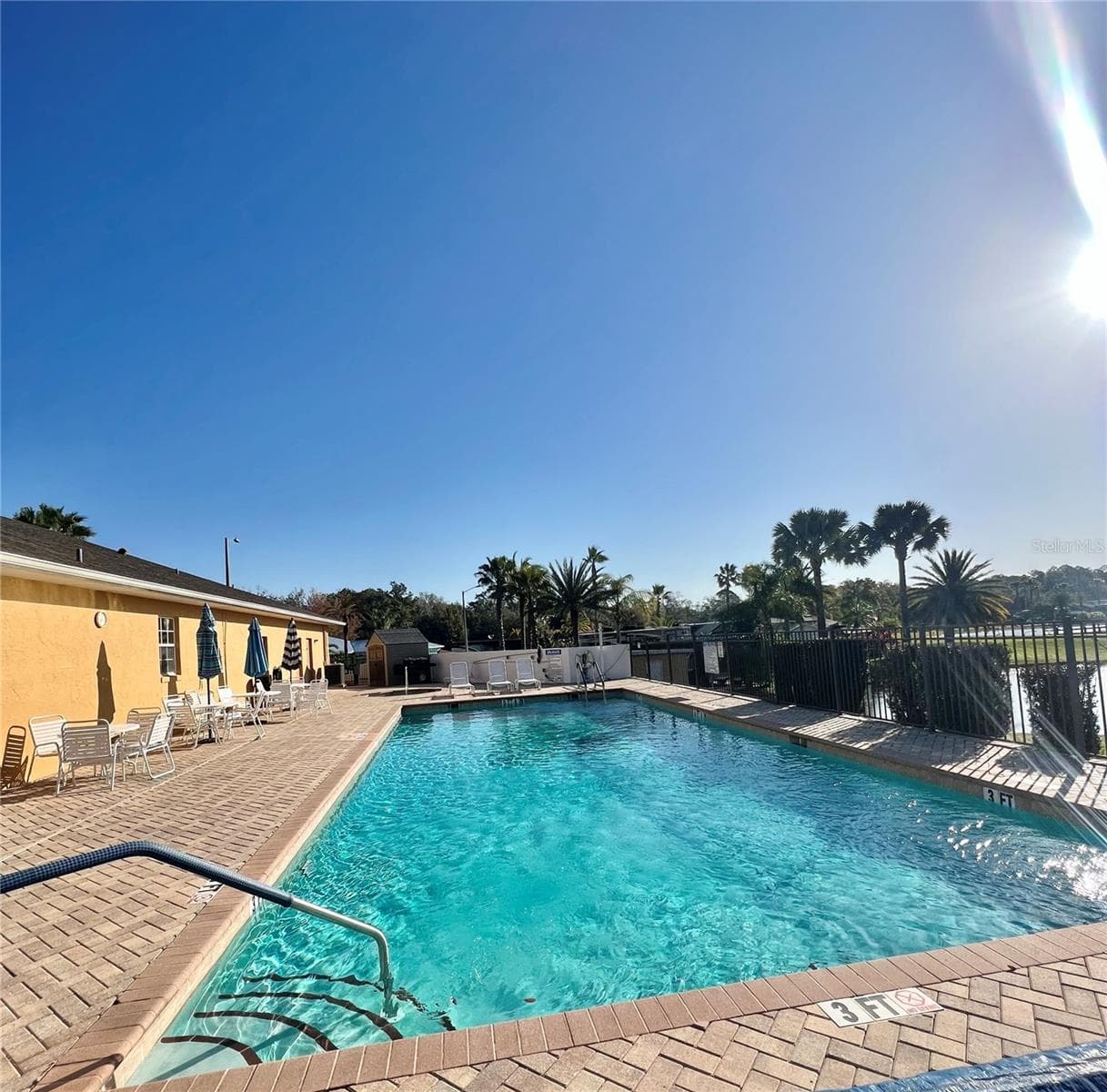 Take a dip in the heated pool - 2457 ST GEORGE DR, DAVENPORT