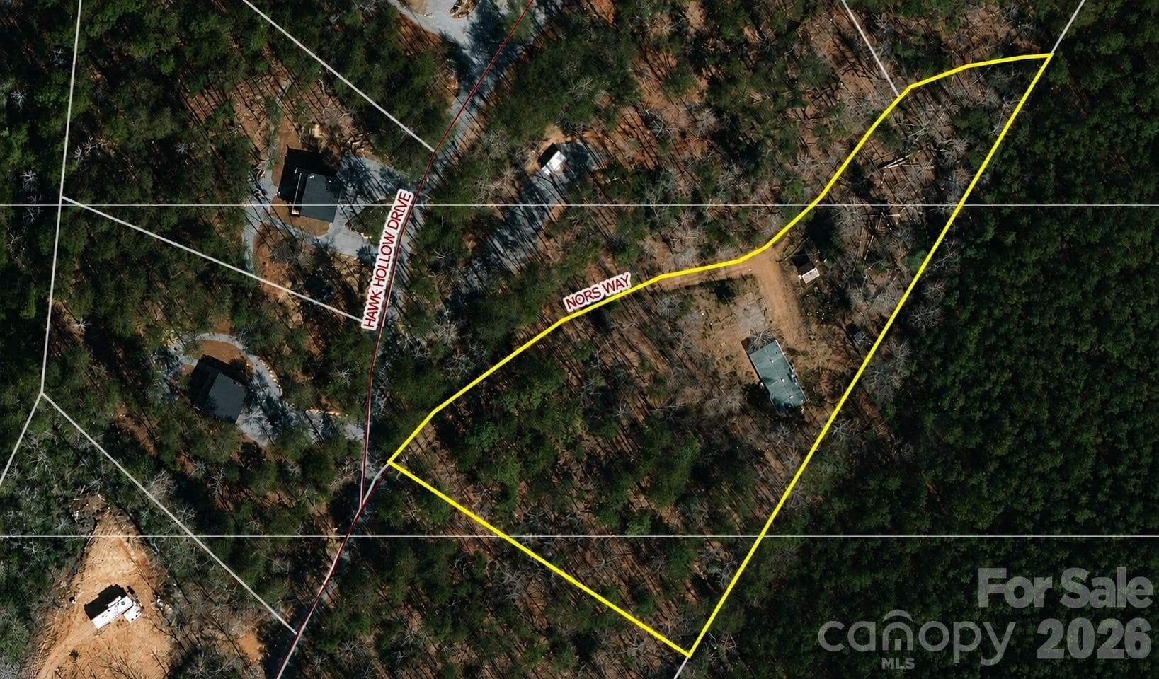 518 Nors Way Lake Lure NC 28746 Over Head - Lake Lure