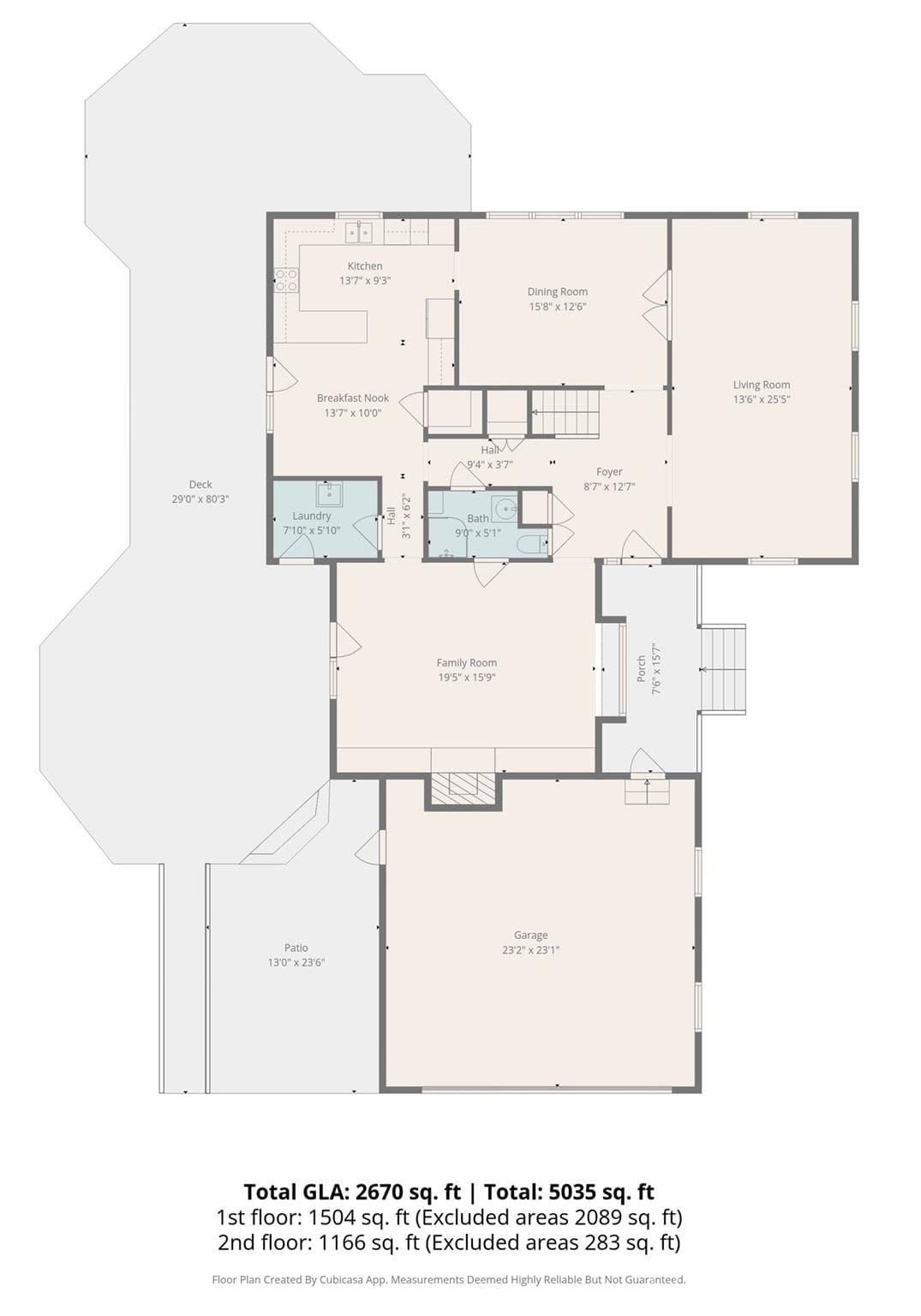 Main Level Floor Plan - Fort Mill