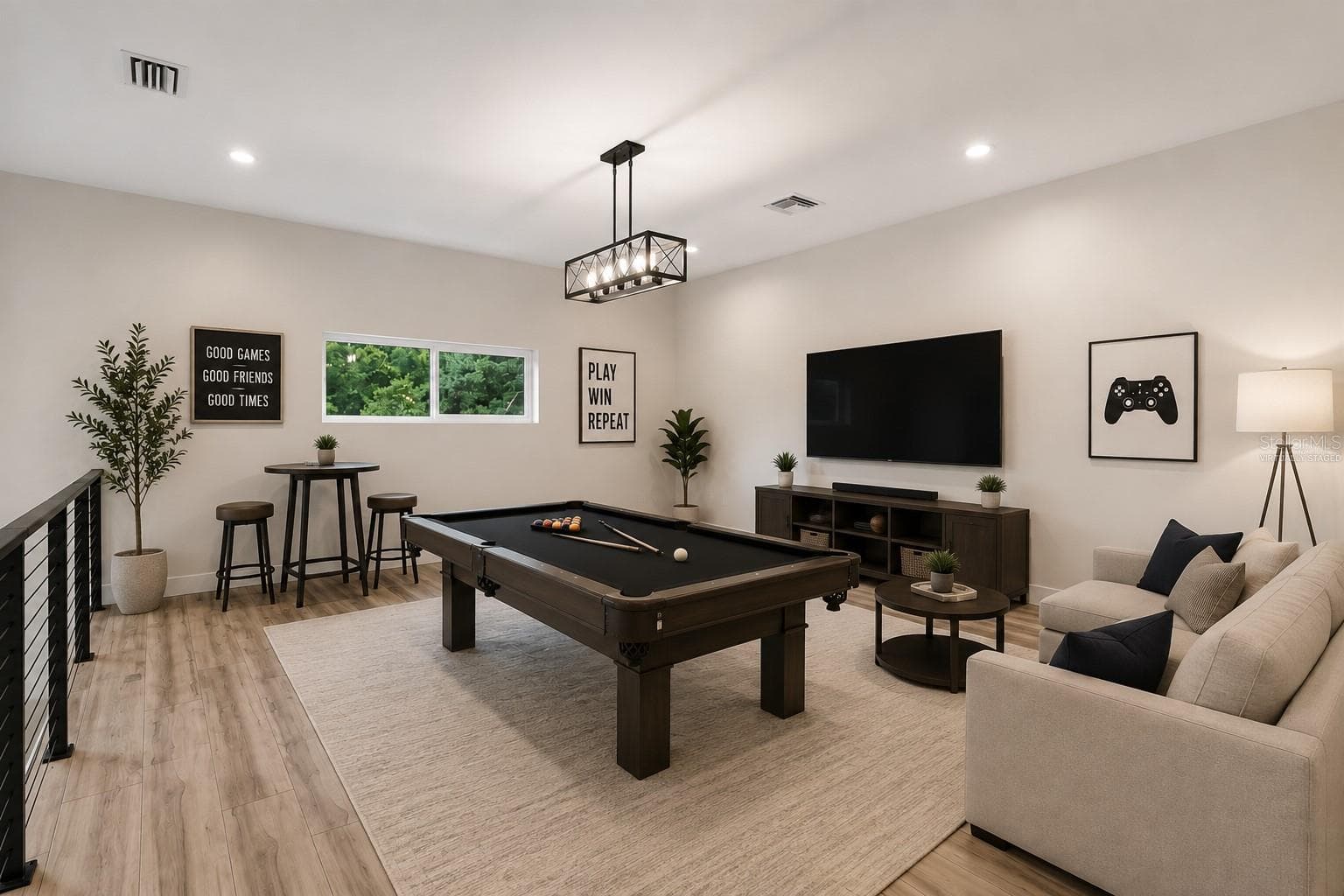 Virtually Staged/2nd floor game room/loft - 12000 GOLDEN VALLEY DR, NEW PORT RICHEY