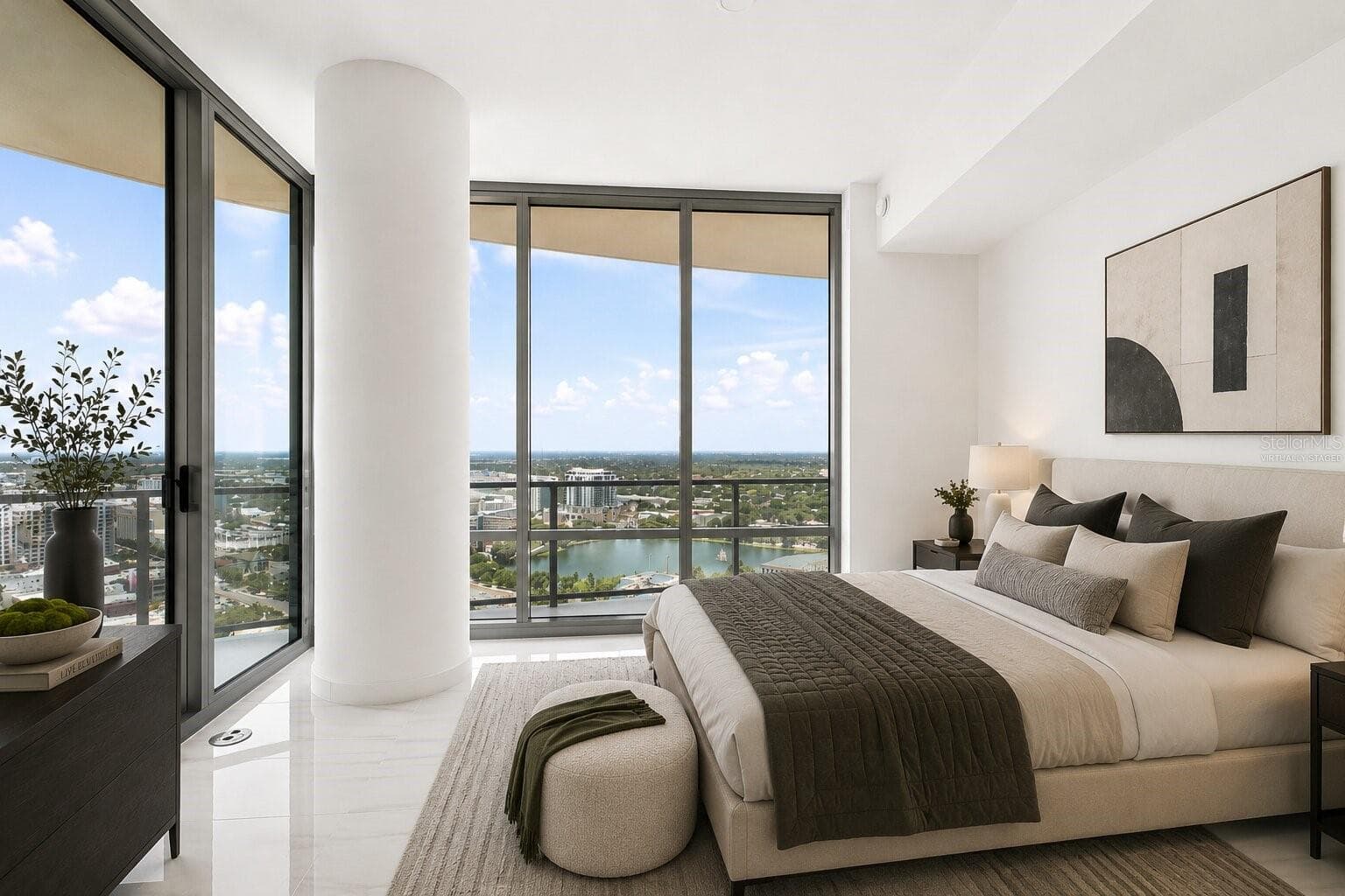 Virtually Staged Guest Bedroom - 400 CENTRAL AVE #2901, ST PETERSBURG