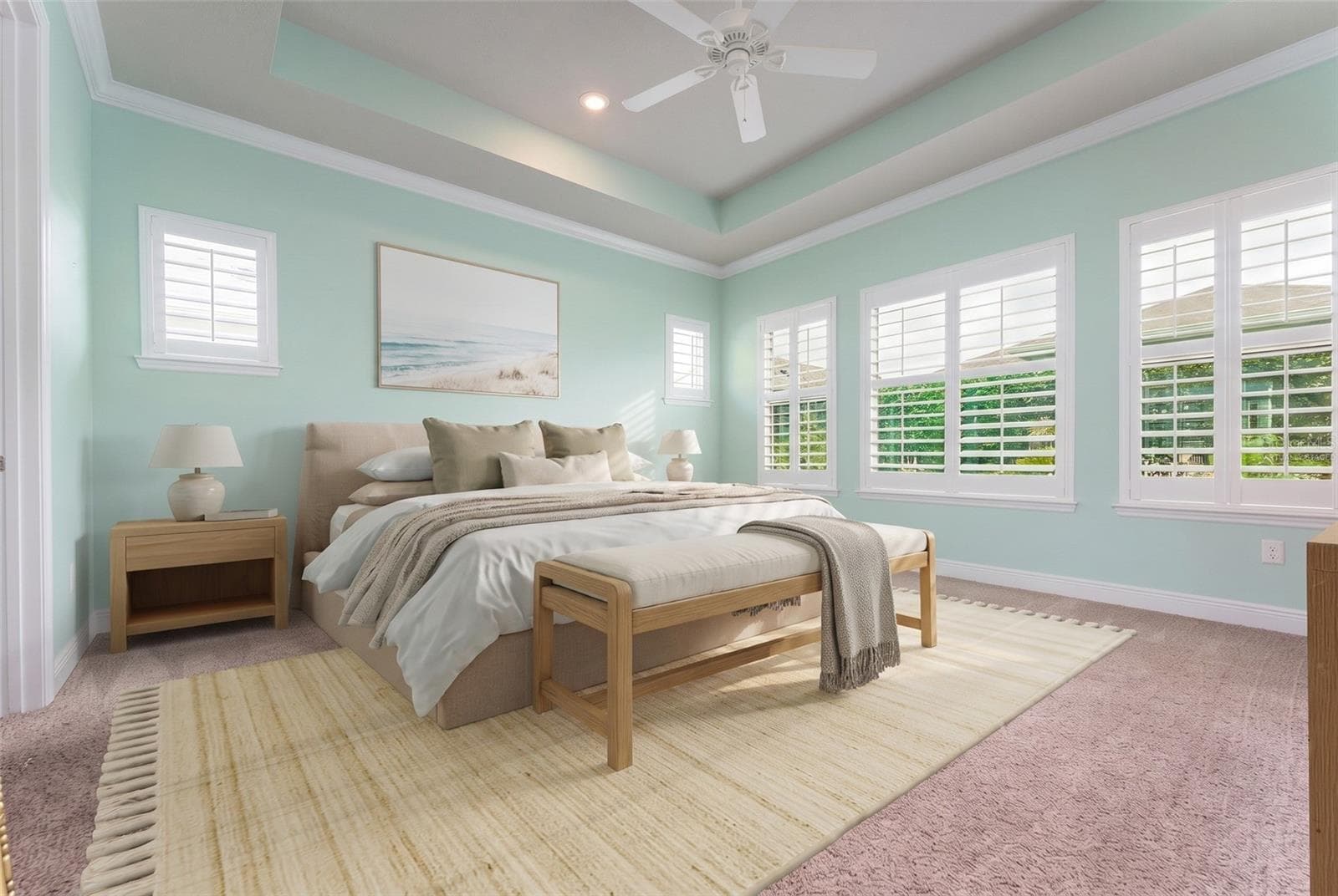 Virtually Staged Primary Suite - 14008 SWALLOW HILL DR, LITHIA