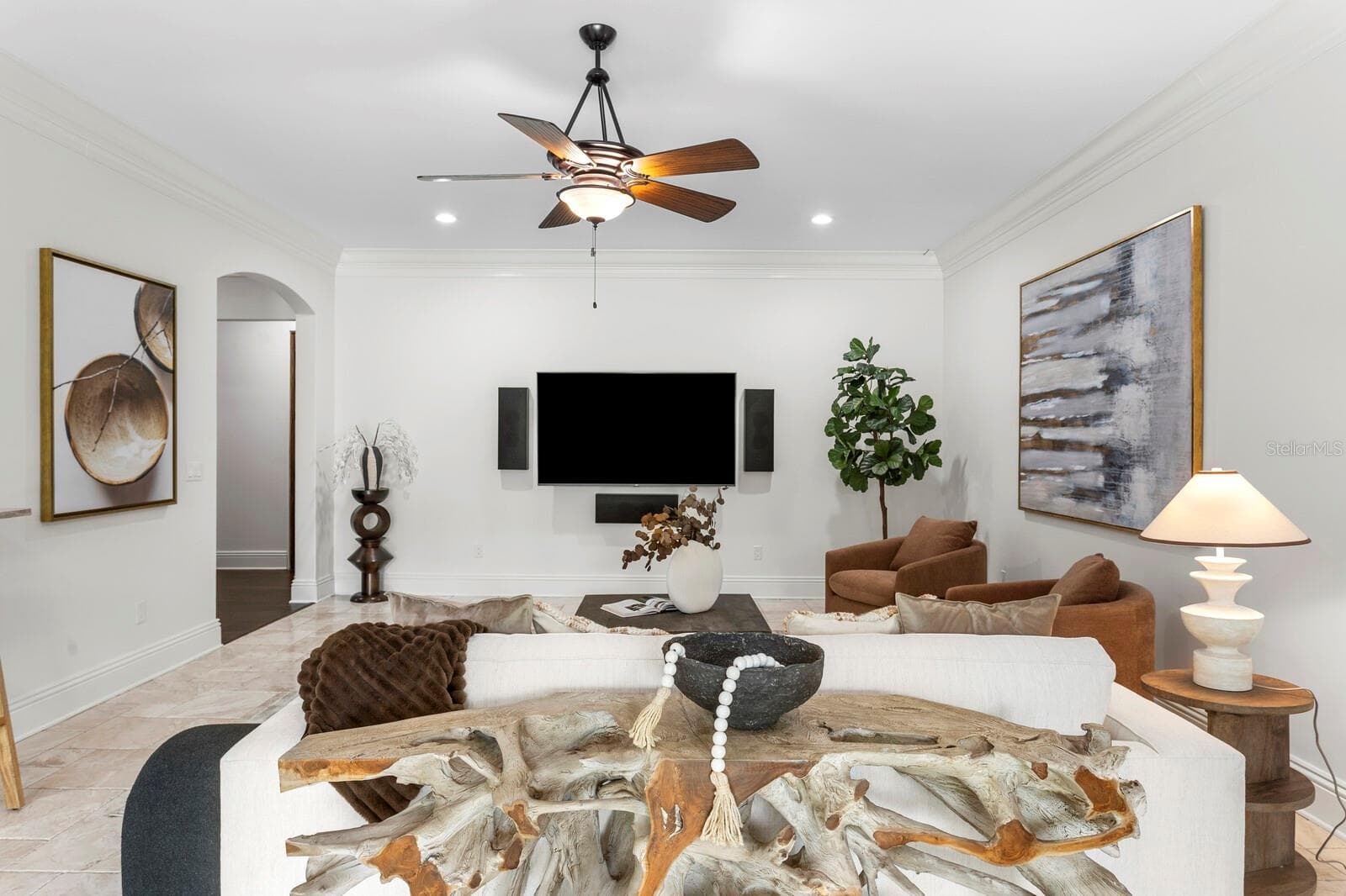 Living room - 3006 S EMERSON ST, TAMPA