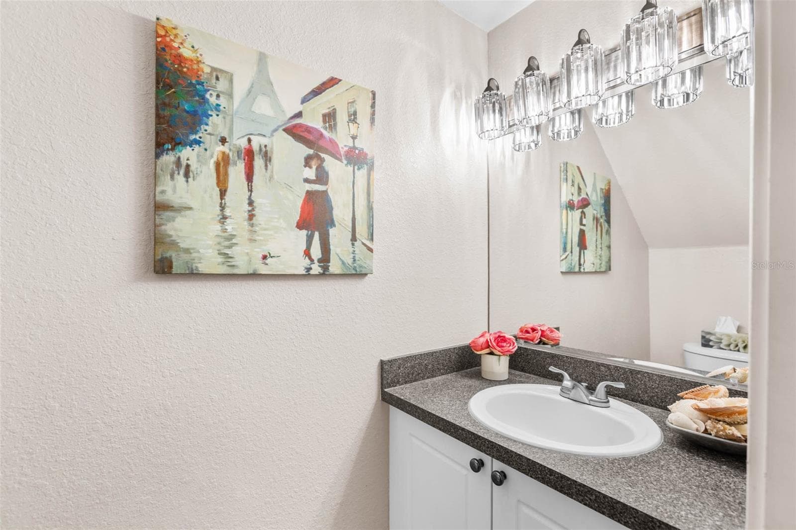 half bath on main level - 2176 PORTOFINO PL #6-2612, PALM HARBOR