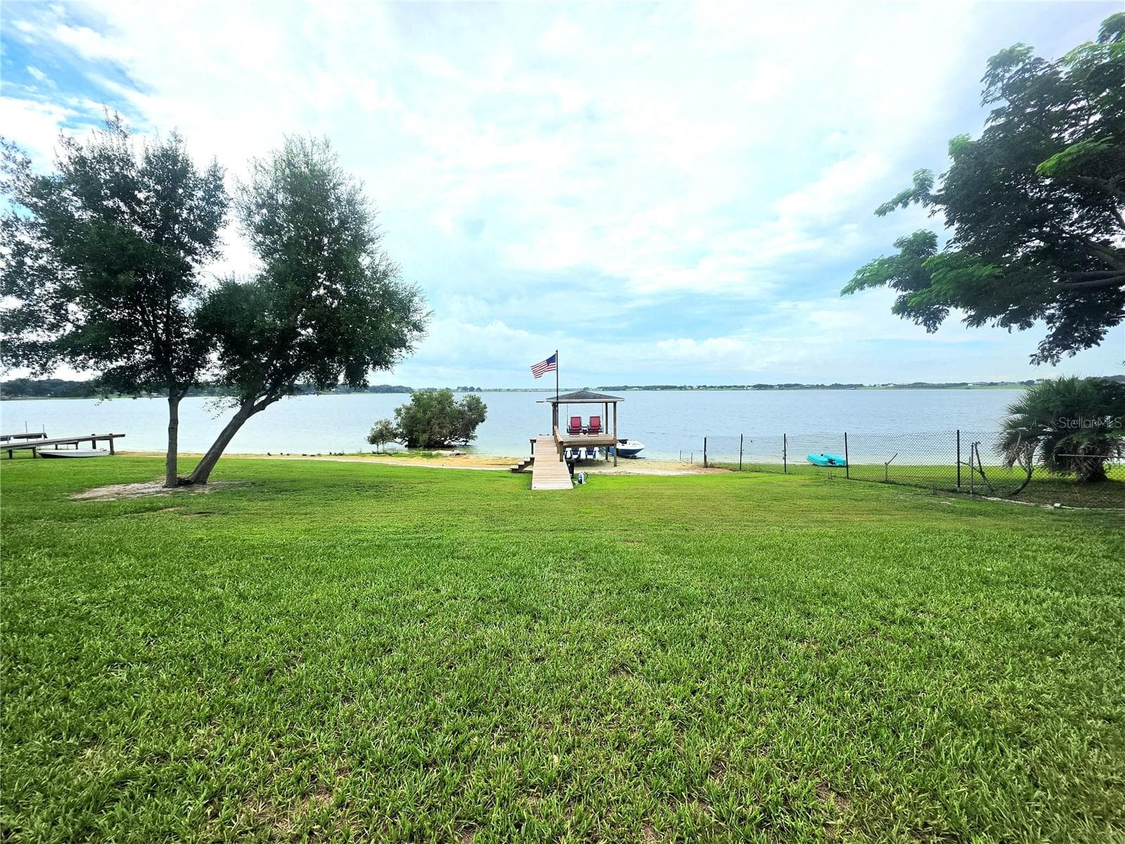 View from the Lanai to Lake McLeod - 1380 EAGLE AVE E, EAGLE LAKE